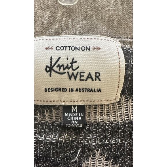 Cotton On Meduim Aztec Print Western Boho Button Up Longline Duster Cardigan - Picture 6 of 7